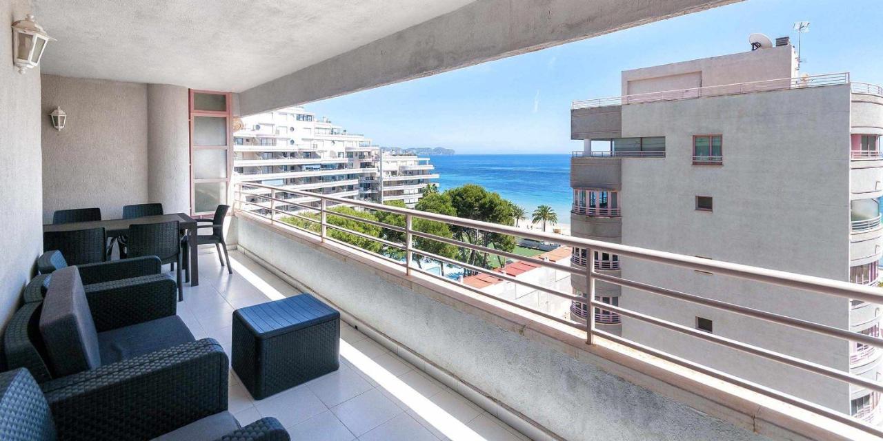 Nuevo Mexico Playa Vistas Al Mar 3 Habitaciones Piscina Y Garaje Calpe Exterior foto