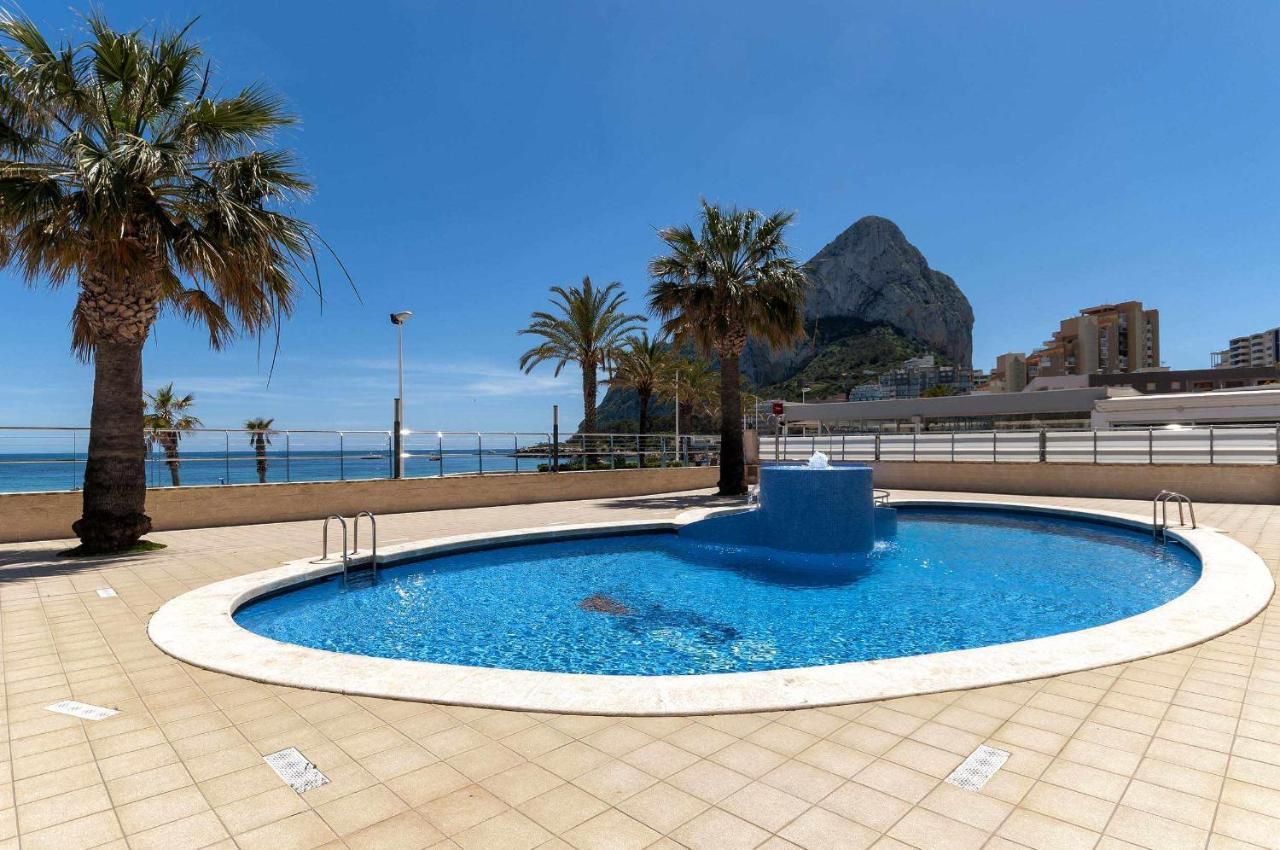 Nuevo Mexico Playa Vistas Al Mar 3 Habitaciones Piscina Y Garaje Calpe Exterior foto